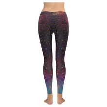 Netting of Existence Multi Dimensional Low Rise Leggings (Model L05)