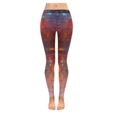 Netting of Eternity Multi-Dimensional Leggings Low Rise Leggings (Model L05)