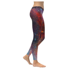 Netting of Eternity Multi-Dimensional Leggings Low Rise Leggings (Model L05)