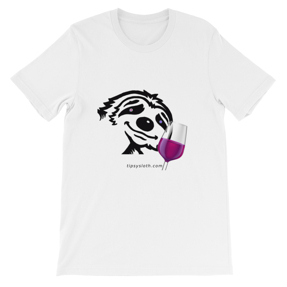 Tipsy Sloth Unisex short sleeve t-shirt