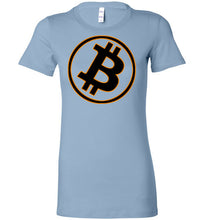 Bitcoin Gold Tilt - Bella Ladies Favorite Tee
