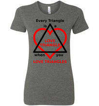 Love Triangle Ladies Tee