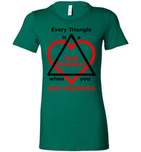 Love Triangle Ladies Tee
