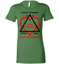 Love Triangle Ladies Tee