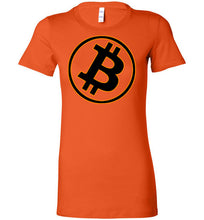 Bitcoin Gold Tilt - Bella Ladies Favorite Tee