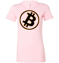 Bitcoin Gold Tilt - Bella Ladies Favorite Tee