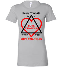 Love Triangle Ladies Tee