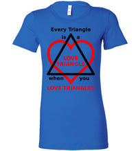 Love Triangle Ladies Tee