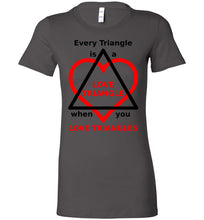 Love Triangle Ladies Tee