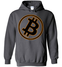 Bitcoin Gold Tilt - Heavy Blend Hoodie