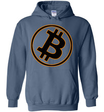 Bitcoin Gold Tilt - Heavy Blend Hoodie