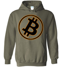 Bitcoin Gold Tilt - Heavy Blend Hoodie