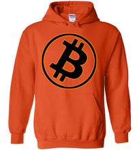 Bitcoin Gold Tilt - Heavy Blend Hoodie