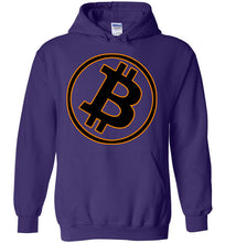 Bitcoin Gold Tilt - Heavy Blend Hoodie