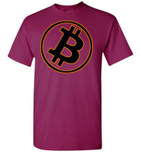 Bitcoin Gold Tilt - Short-Sleeve T-Shirt