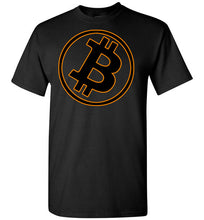 Bitcoin Gold Tilt - Short-Sleeve T-Shirt