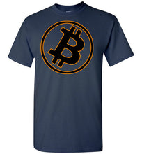 Bitcoin Gold Tilt - Short-Sleeve T-Shirt