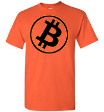 Bitcoin Gold Tilt - Short-Sleeve T-Shirt