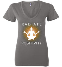 Radiate Positivity - Bella Ladies Deep V-Neck