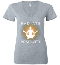 Radiate Positivity - Bella Ladies Deep V-Neck
