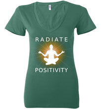 Radiate Positivity - Bella Ladies Deep V-Neck