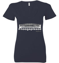#noogaplease - Bella Ladies Deep V-Neck