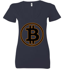 Bitcoin Gold - Bella Ladies Deep V-Neck