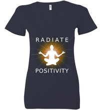 Radiate Positivity - Bella Ladies Deep V-Neck