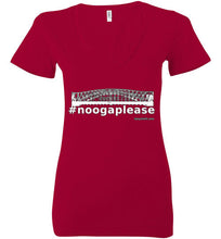 #noogaplease - Bella Ladies Deep V-Neck