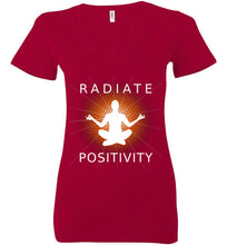 Radiate Positivity - Bella Ladies Deep V-Neck