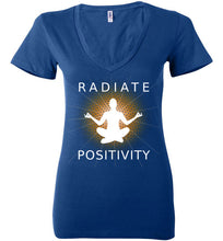 Radiate Positivity - Bella Ladies Deep V-Neck