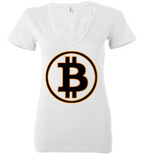 Bitcoin Gold - Bella Ladies Deep V-Neck