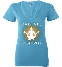 Radiate Positivity - Bella Ladies Deep V-Neck