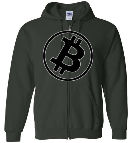 Bitcoin Tilt - Zip Hoodie