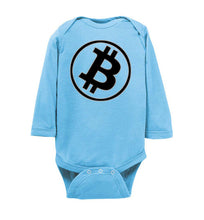 Bitcoin Tilt - Infant Long Sleeve Bodysuit