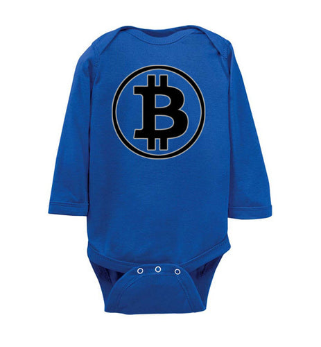 Bitcoin - Infant Long Sleeve Bodysuit