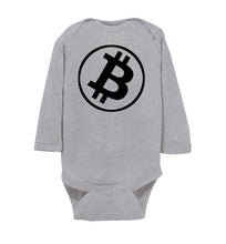 Bitcoin Tilt - Infant Long Sleeve Bodysuit