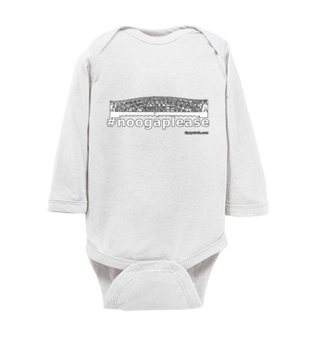 #noogaplease - Infant Long Sleeve Bodysuit