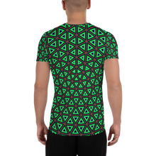 Green/Brown Geodesic Netting Shirt