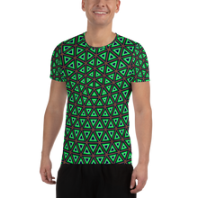 Green/Brown Geodesic Netting Shirt