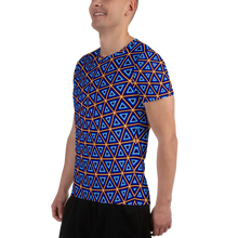 Orange/Blue Geodesic Netting