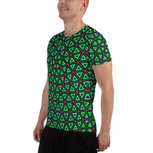 Green/Brown Geodesic Netting Shirt