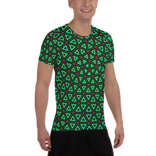 Green/Brown Geodesic Netting Shirt