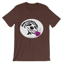 Tipsy Sloth Unisex short sleeve t-shirt