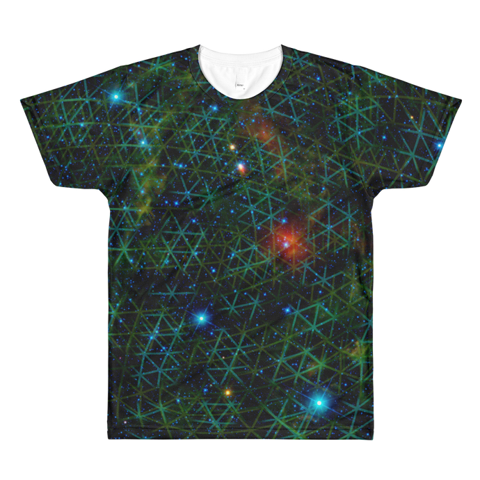 Nebulation Sublimation men’s crewneck t-shirt